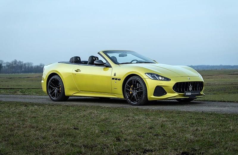 Gebraucht Maserati GranCabrio 460 PS (338 kW) 2019 Gelb Cabrio