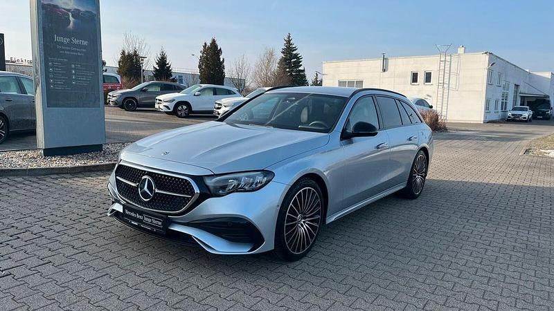 Gebraucht Mercedes E200 AMG 204 PS (150 kW) 2025 Lack hightechsilber Kombi