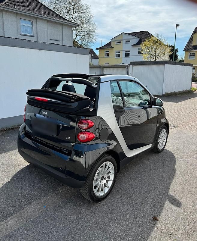Gebraucht Smart ForTwo Cabrio Passion 50 PS (36 kW) 2008 Schwarz Cabrio