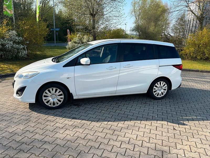 Gebraucht Mazda 5 150 PS (110 kW) 2012 Weiß Van / Kleinbus