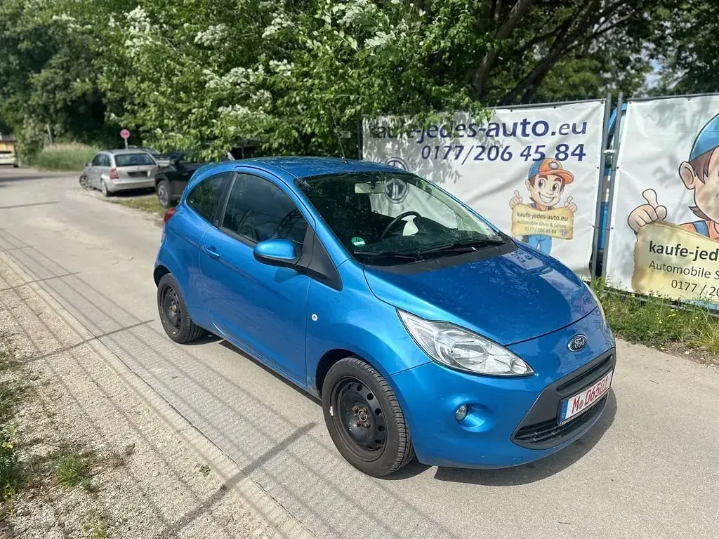 Gebraucht Ford Ka Titanium 69 PS (50 kW) 2009 Blau Kleinwagen