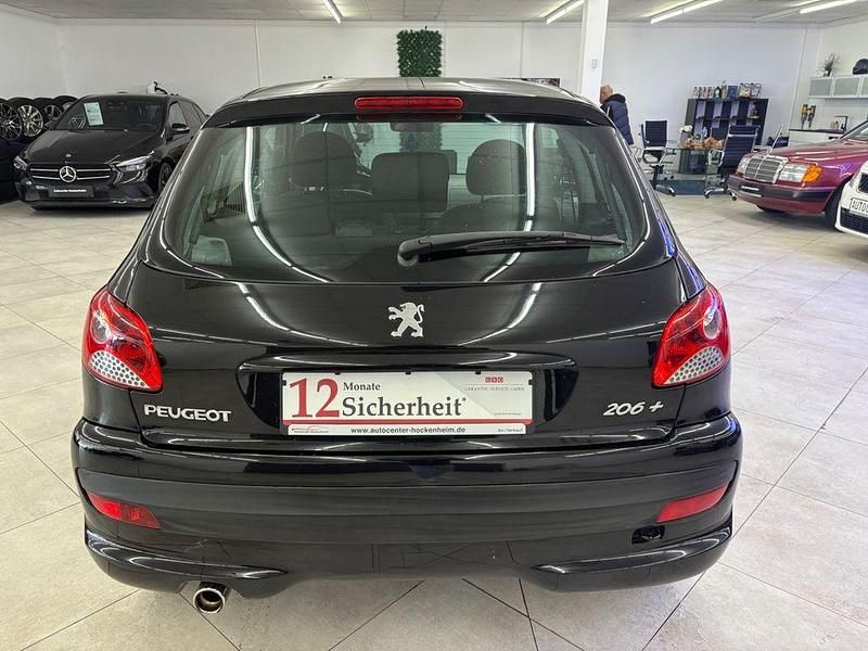 Gebraucht Peugeot 206+ Basis 73 PS (53 kW) 2011 Schwarz Kleinwagen
