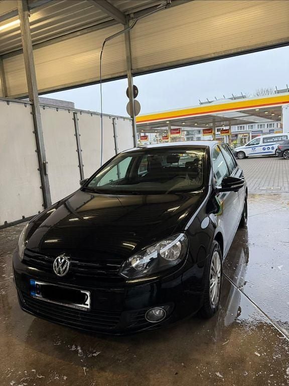 Gebraucht VW Golf VI 80 PS (58 kW) 2009 Schwarz Kleinwagen