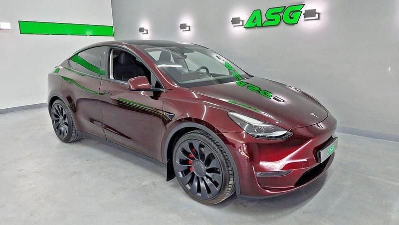 Usado Tesla Model Y Performance 392 kW (534 CV) 2024 Rojo SUV