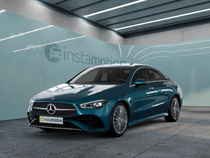 Gebraucht Mercedes CLA220 190 PS (139 kW) 2023 Blau Coupé