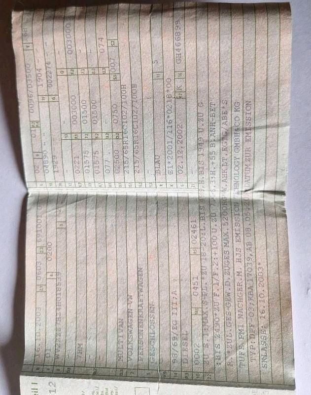 Usado VW T5 131 HP (96 kW) 2003 Azul Van