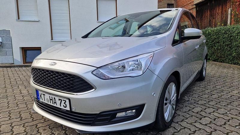 Silber Gebraucht 2017 Ford C-MAX Trend Van / Kleinbus | 11.200 € (Guter Preis) - Bild 1/4