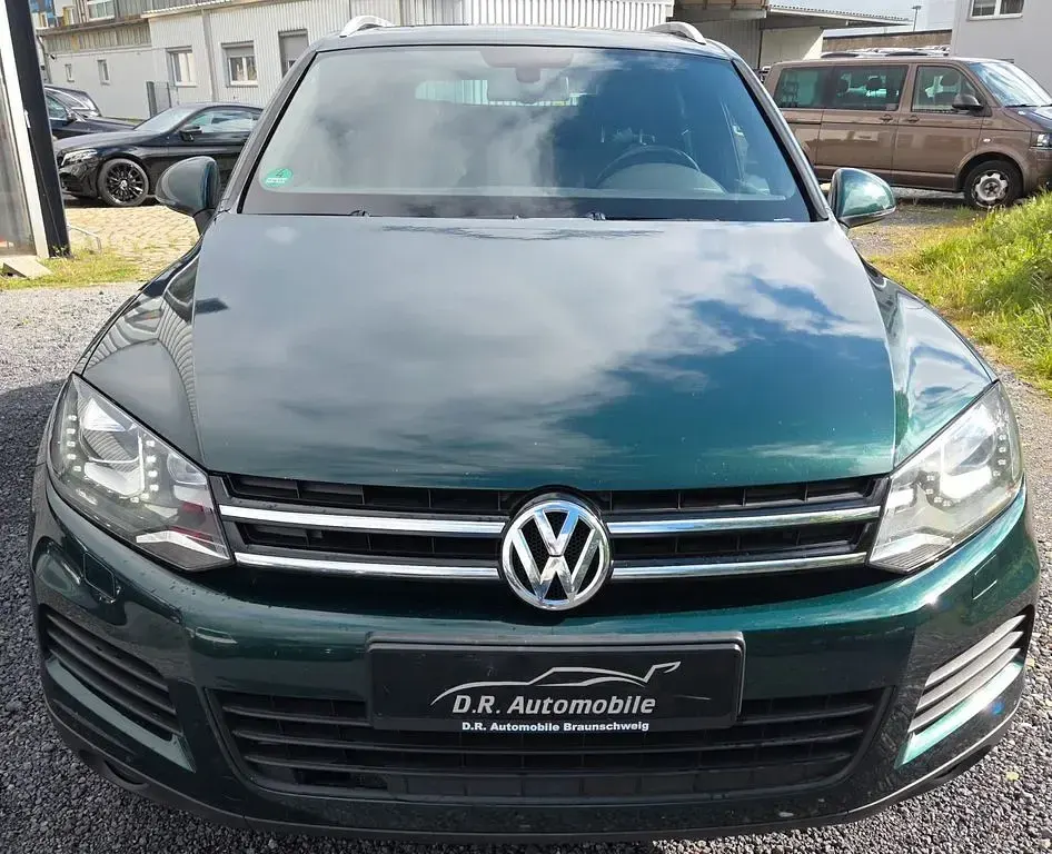 Usata VW Touareg 204 CV (150 kW) 2014 Verde SUV