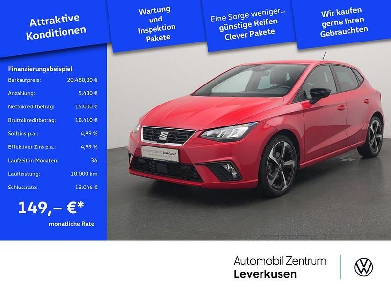 Rot / reinrot (metallic) Gebraucht 2024 Seat Ibiza FR Kleinwagen | 20.480 € (Guter Preis) - Bild 1/4