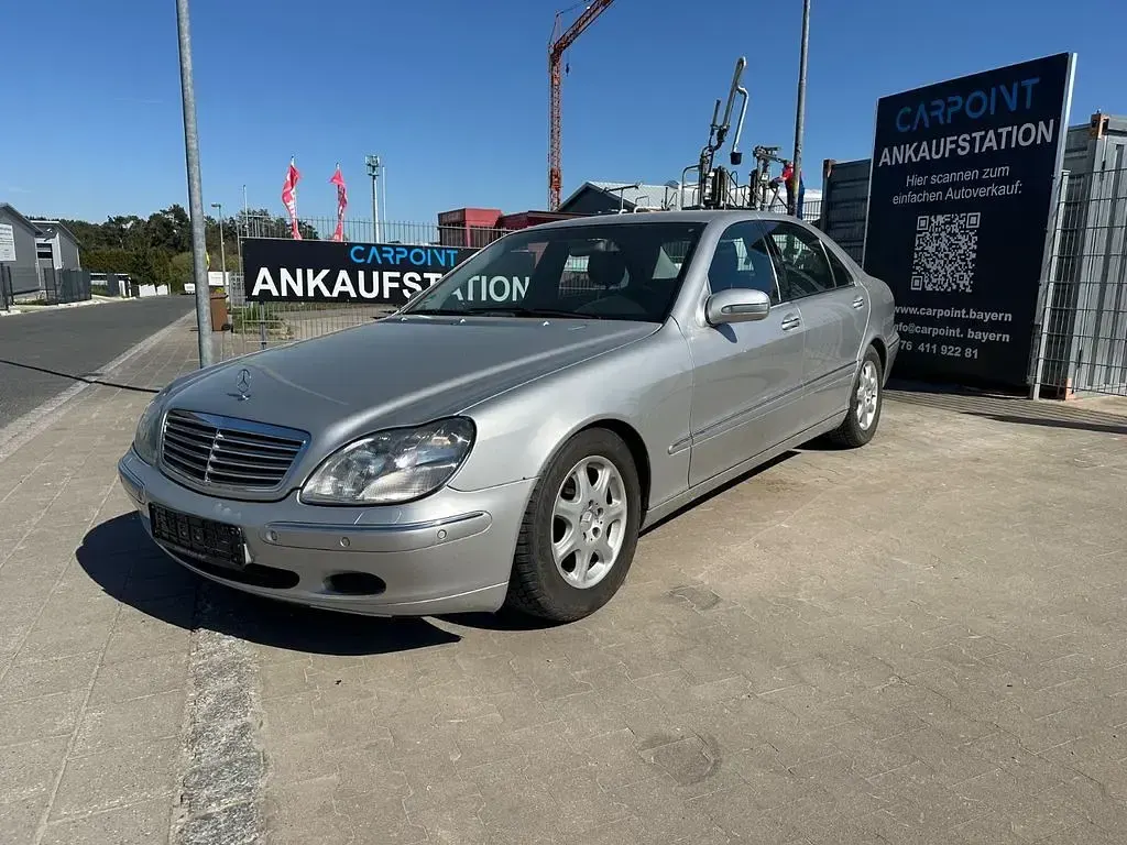 Second-hand Mercedes S320 224 CP (164 kW) 2000 Argintiu Berlinǎ