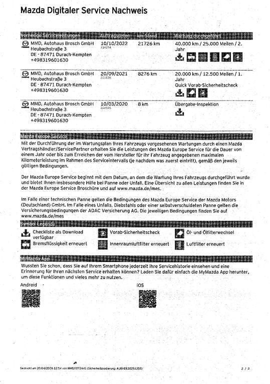 Usata Mazda 3 122 CV (89 kW) 2019 Grigio Berlina