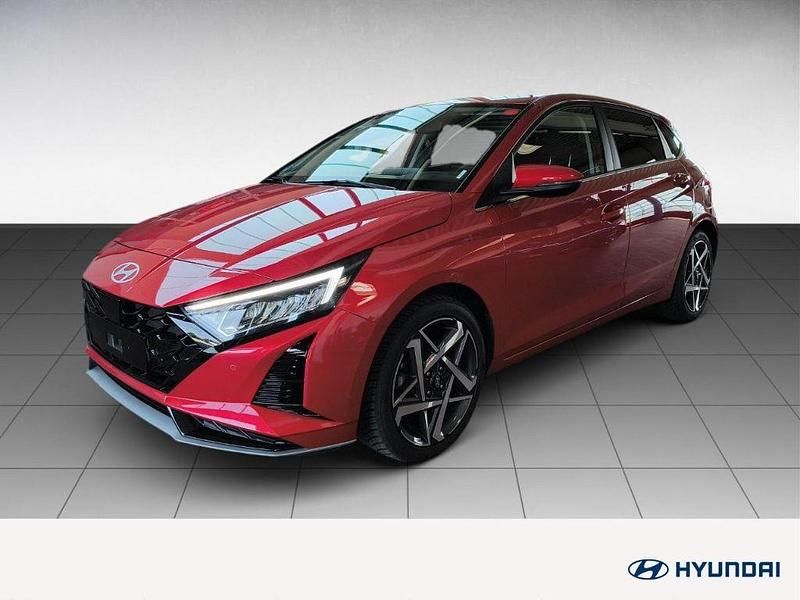 Rot Gebraucht 2024 Hyundai i20 Prime Limousine | 20.490 € (Teuer) - Bild 1/4