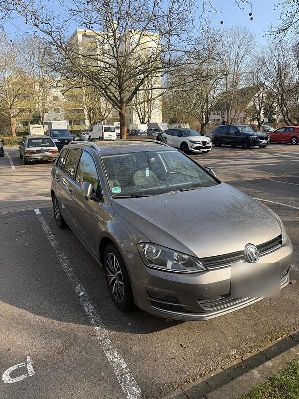 Gebraucht VW Golf VII Allstar 110 PS (80 kW) 2017 Grau Kombi