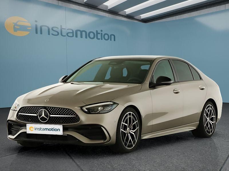 Silber Gebraucht 2024 Mercedes C300 Limousine | 53.849 € - Bild 1/4