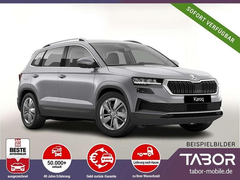 Brillantsilber metallic Neu 2025 Skoda Karoq SUV | 35.188 € (Guter Preis) - Bild 1/4