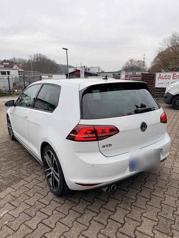 Gebraucht VW Golf GTD 184 PS (135 kW) 2015 Weiß Coupé