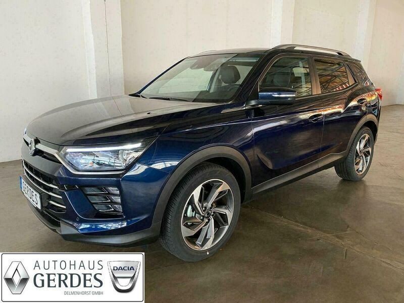 Dandy blue Gebraucht 2021 Ssangyong Korando SUV | 23.590 € (Etwas zu teuer) - Bild 1/4