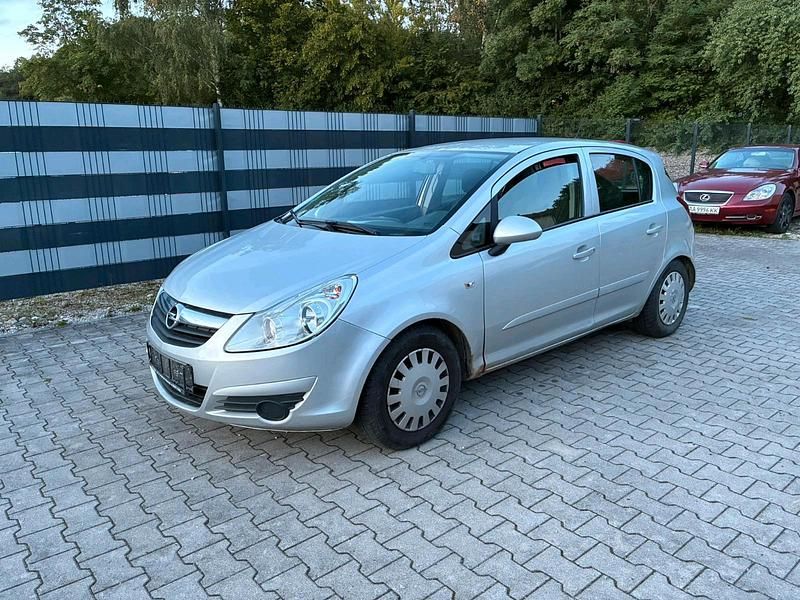 Silber Gebraucht 2007 Opel Corsa Kleinwagen | 600 € (Superpreis) - Bild 1/4