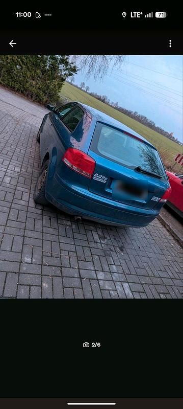 Gebraucht Audi A3 102 PS (75 kW) 2003 Blau Kleinwagen