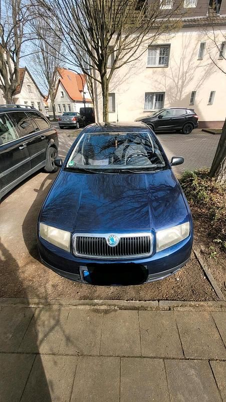 Gebraucht Skoda Fabia 60 PS (44 kW) 2004 Blau Limousine