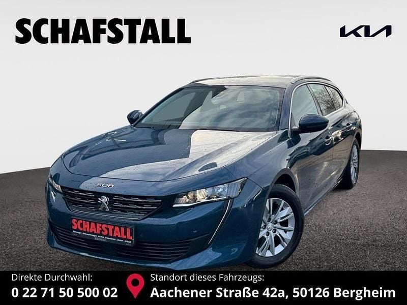 Blau Gebraucht 2021 Peugeot 508 SW Active Kombi | 17.979 € (Superpreis) - Bild 1/3