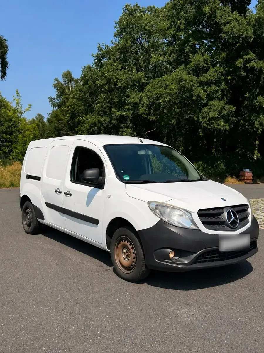Gebraucht Mercedes Citan 109 90 PS (66 kW) 2016 Weiß Van / Kleinbus
