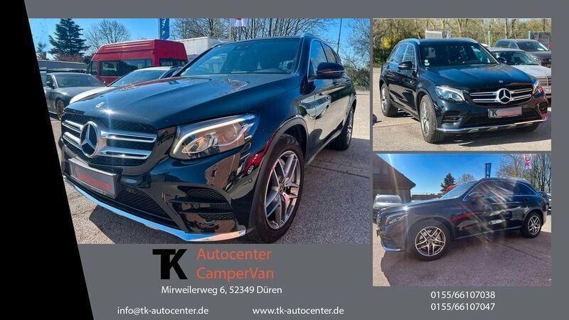 Schwarz Gebraucht 2019 Mercedes GLC250 AMG line SUV | 27.990 € (Guter Preis) - Bild 1/4