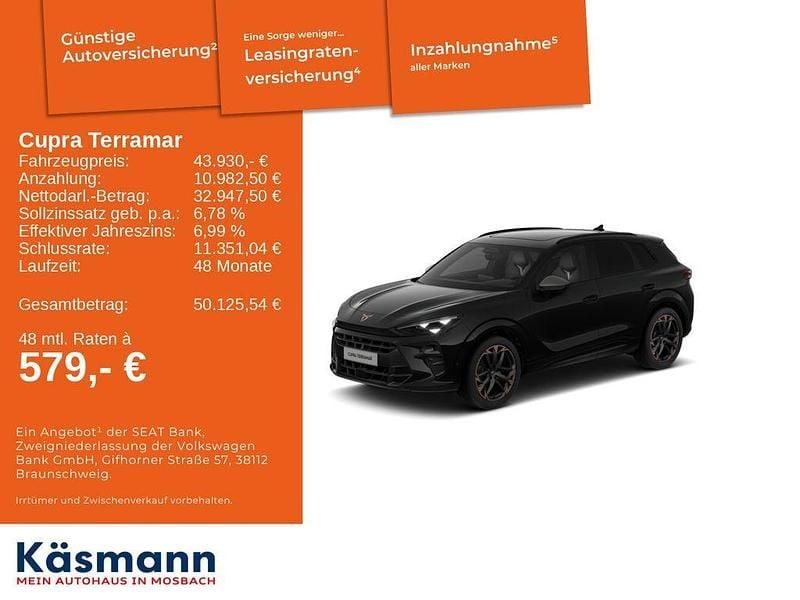 Neu Cupra Terramar VZ 265 PS (194 kW) 2026 Mythosschwarz SUV