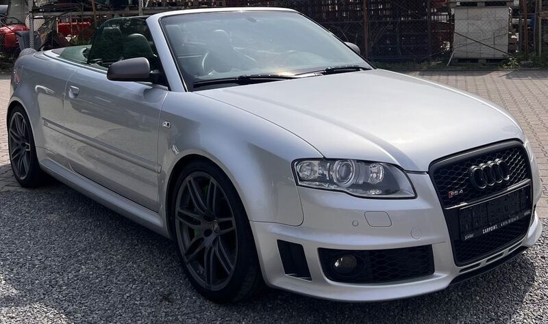 Silber Gebraucht 2009 Audi RS4 Sport Cabrio | 35.999 € (Fairer Preis) - Bild 1/4