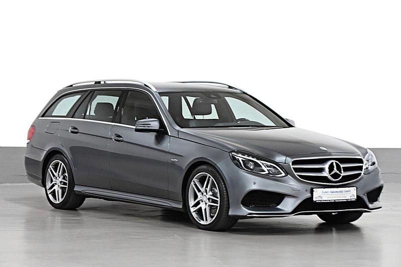 Grau Gebraucht 2016 Mercedes E350 Sport Kombi | 19.990 € (Fairer Preis) - Bild 1/4