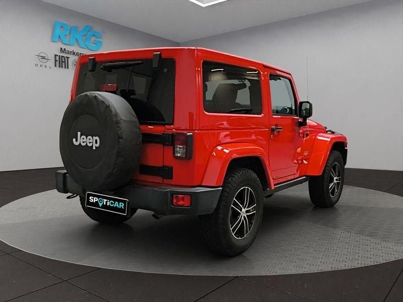 Gebraucht Jeep Wrangler Sahara 200 PS (147 kW) 2017 Rot SUV