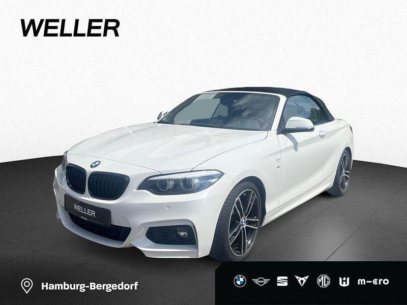 Alpinweiss iii (weiß) Gebraucht 2020 BMW 220 M Sport Cabrio | 30.950 € (Etwas zu teuer) - Bild 1/4