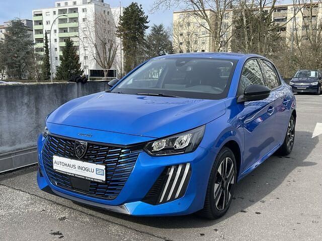 Blau vertigo blau (metallic) Gebraucht 2024 Peugeot 208 Allure Kleinwagen | 18.980 € (Fairer Preis) - Bild 1/2