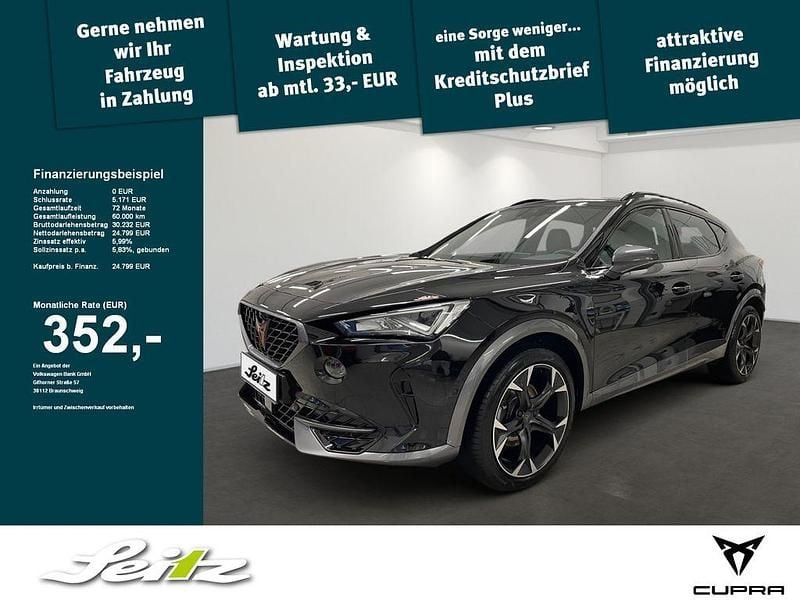 Mitternachtsschwarz Gebraucht 2022 Cupra Formentor SUV | 24.799 € (Fairer Preis) - Bild 1/3