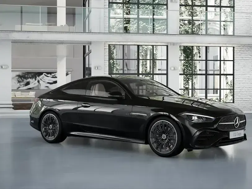 Gebraucht Mercedes CLE220 AMG 197 PS (144 kW) 2025 Metalliclack obsidianschwarz Coupé