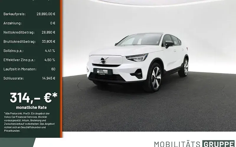Gebraucht Volvo C40 Core 300 kW (408 PS) 2022 Weiß SUV
