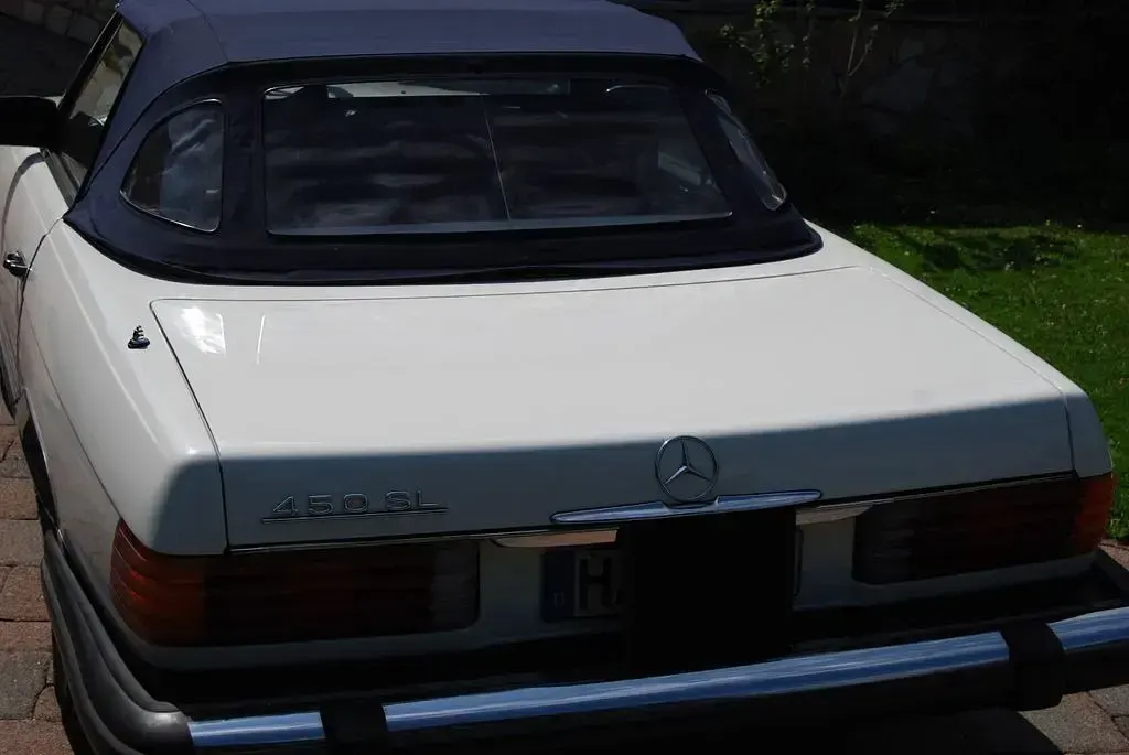 Gebraucht Mercedes SL450 225 PS (165 kW) 1978 Weiß Cabrio