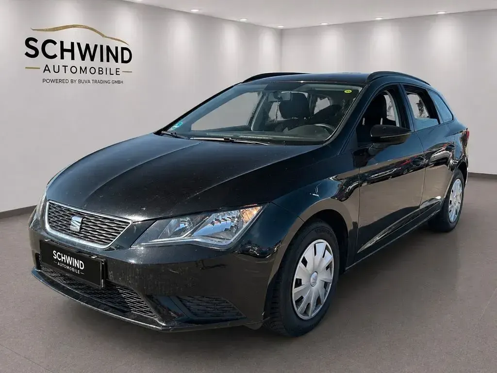 Usata Seat Leon ST Reference 86 CV (63 kW) 2017 Nero Station wagon