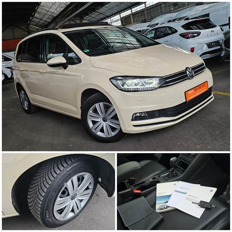 Gelb Gebraucht 2021 VW Touran Van / Kleinbus | 14.350 € (Guter Preis) - Bild 1/4