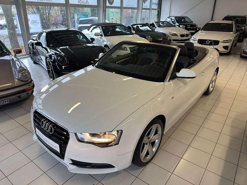 Gebraucht Audi A5 Cabriolet S-Line 170 PS (125 kW) 2012 Ibisweiss Cabrio