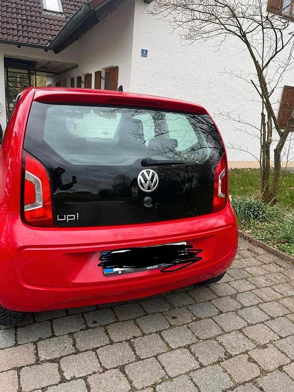 Gebraucht VW up! 78 PS (57 kW) 2012 Rot Kleinwagen