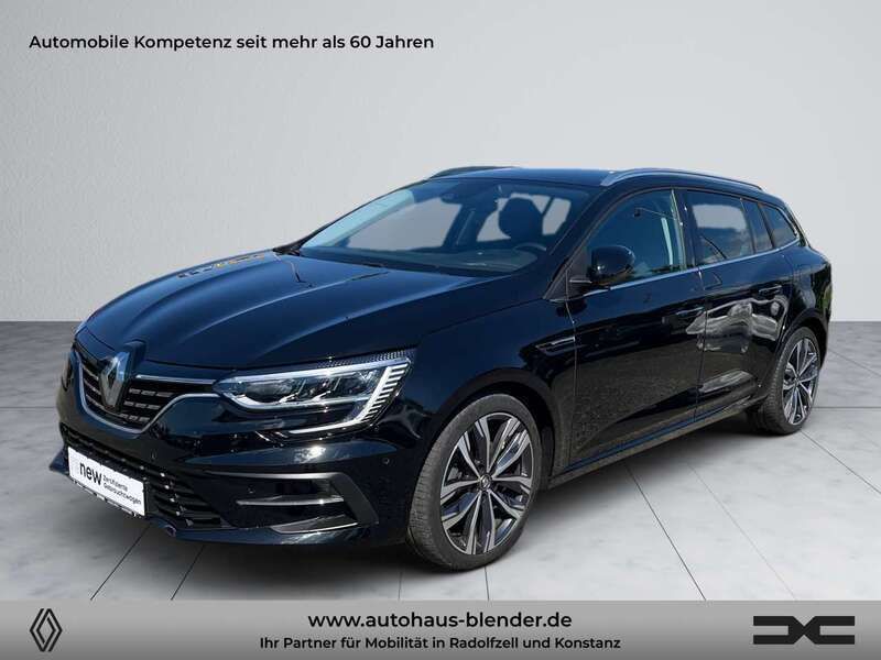 Black pearlschwarz metallic Gebraucht 2022 Renault Mégane IV Intens Kombi | 20.870 € (Etwas zu teuer) - Bild 1/4