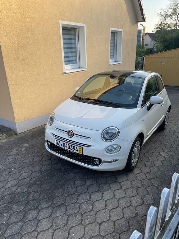 Weiß Gebraucht 2016 Fiat 500 Riva Kleinwagen | 5.400 € (Superpreis) - Bild 1/4