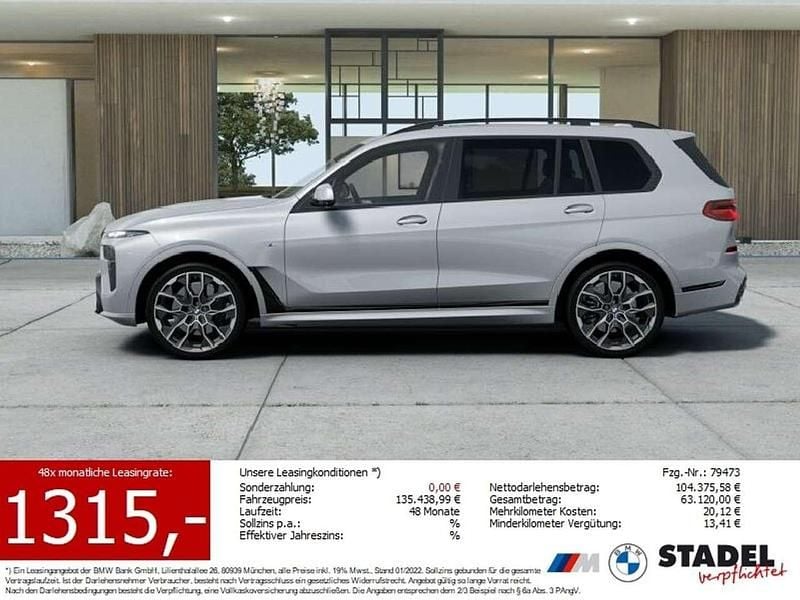 M brooklyn grau metallic Neu 2025 BMW X7 M Sport SUV | 102.999 € - Bild 1/4
