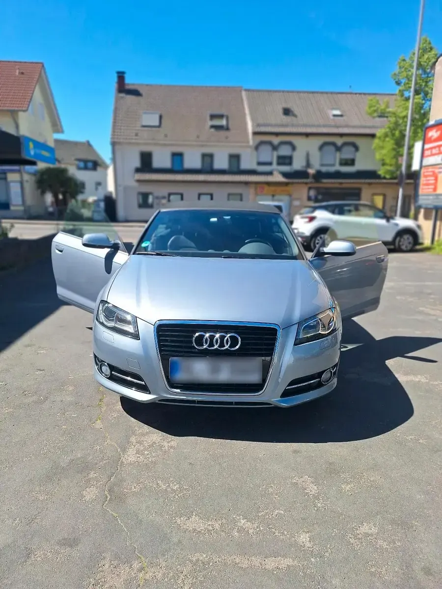Gebraucht Audi A3 Cabriolet S-Line 160 PS (117 kW) 2012 Silber Cabrio