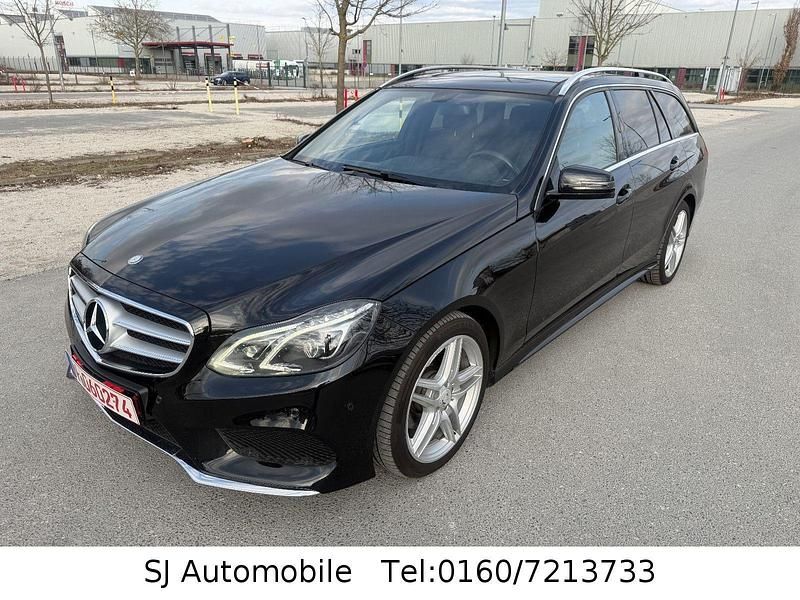 Gebraucht Mercedes E220 AMG line 170 PS (125 kW) 2014 Schwarz Kombi