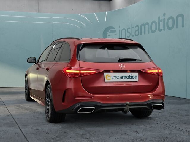 Gebraucht Mercedes C220 AMG line 200 PS (147 kW) 2022 Rot Kombi