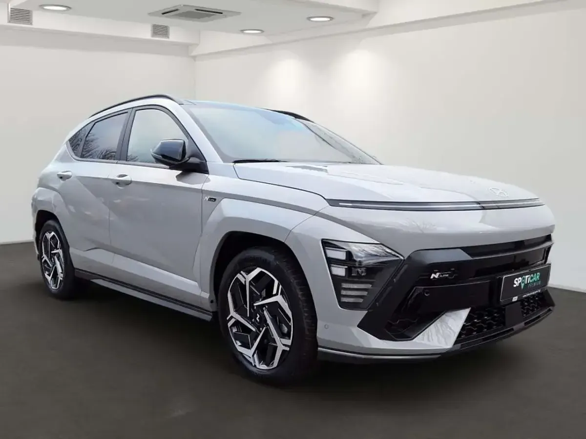 Gebraucht Hyundai Kona N Line 141 PS (103 kW) 2023 Cyber grey SUV
