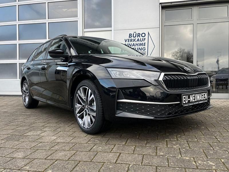 Neu Skoda Octavia Selection 150 PS (110 kW) 2025 Schwarz Kombi