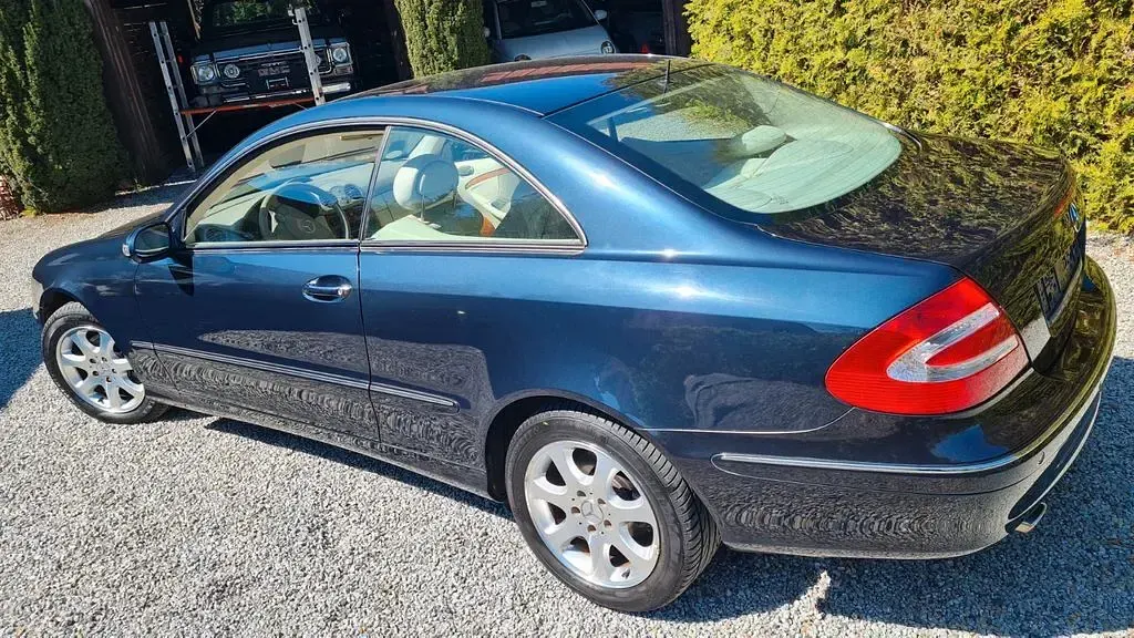 Gebraucht Mercedes CLK200 Elegance 163 PS (119 kW) 2003 Blau Coupé